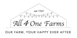 Logo for All4One Farms wedding venue in Jacksonville, FL