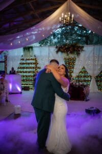 First dance at Jax wedding venue