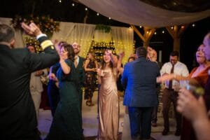 Dancing at Jax wedding venue