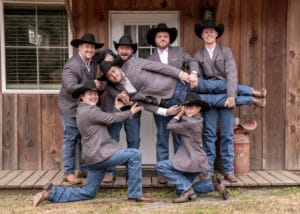 Grooms room at Jacksonville wedding venue