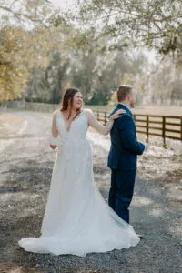 Private vows at Jacksonville wedding venue.