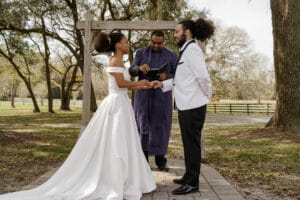 February wedding at Jacksonville wedding venue