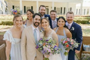 Spring wedding at Jacksonville wedding venue